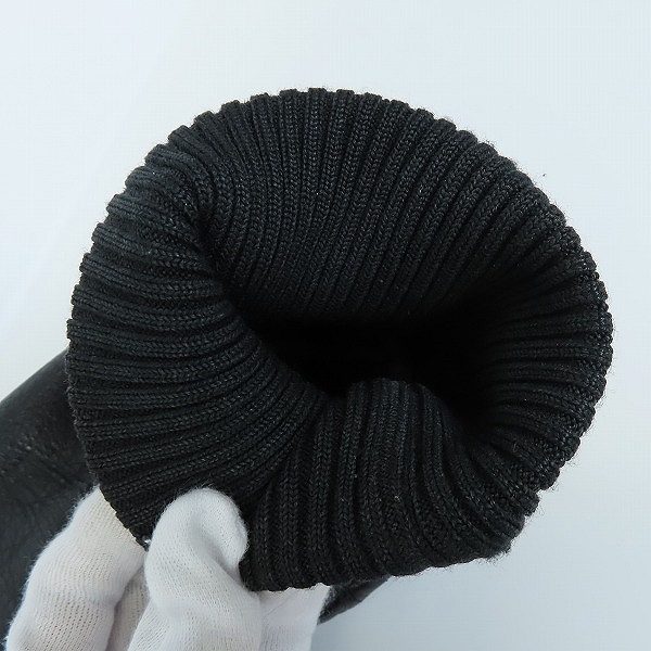 実際に弊社で買取させて頂いたCANTERBURY OF NEW ZEALAND/カンタベリー WELLINGTON1879袖レザー パッチ刺繍 スタジャン RA70576/XLの画像 8枚目