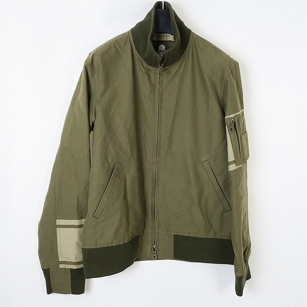 実際に弊社で買取させて頂いたmastermind JAPAN/マスターマインドジャパン スカル刺繍/袖ライン/裏地総柄 ミリタリージャケット