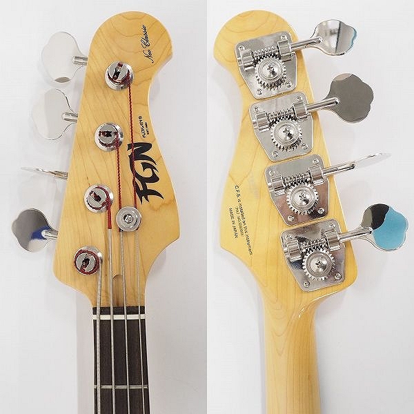 実際に弊社で買取させて頂いた★FGN/FUJIGEN/フジゲン Neo Classic NJB10RAL-CAG/01 ジャズベースType 4弦エレキベース ギグケース付の画像 3枚目
