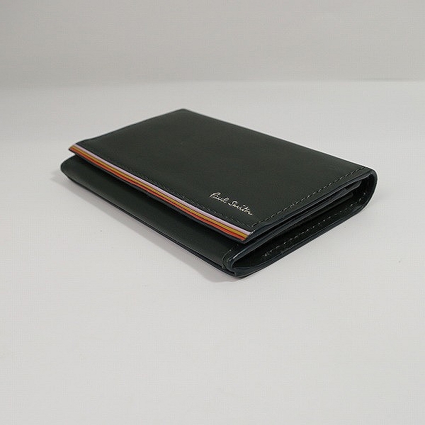 実際に弊社で買取させて頂いたPaul Smith/ポールスミス レザー 二つ折りカードケース/名刺入れの画像 2枚目