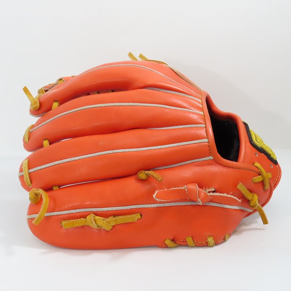実際に弊社で買取させて頂いたHI GOLD/ハイゴールド NATURAL FLEX 己極 軟式 オールラウンダー 野球 グローブ OKG-6435の画像 1枚目