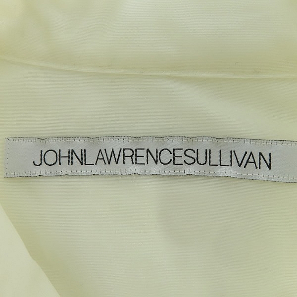 実際に弊社で買取させて頂いたJOHN LAWRENCE SULLIVAN/ジョンローレンスサリバン シースルー ナイロン 長袖シャツ 3A003-0221-21 /46の画像 2枚目