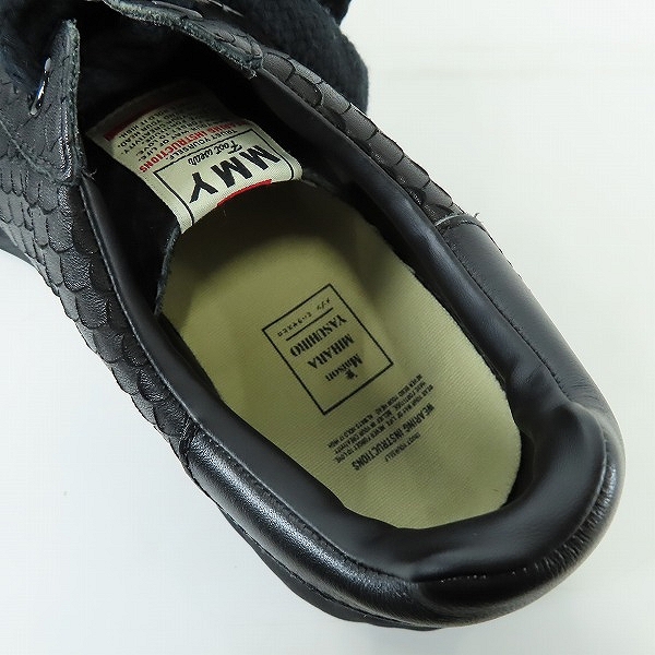 実際に弊社で買取させて頂いたMaison MIHARA YASUHIRO/メゾンミハラヤスヒロ BLAKEY/ブレイキー スニーカー/A07FW714/43の画像 4枚目