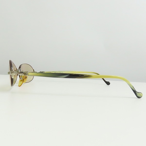 実際に弊社で買取させて頂いたALFRED DUNHILL/アルフレッド ダンヒル 度入り サングラス/アイウェア リムレスフレーム の画像 2枚目