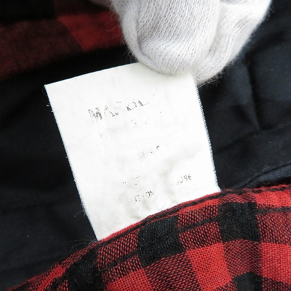 実際に弊社で買取させて頂いたMARBLES/マーブルズ 長袖チェックシャツ 38の画像 4枚目