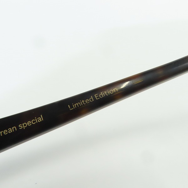 実際に弊社で買取させて頂いたless than human/レス ザン ヒューマン 日本製 GOCHU Korean special 眼鏡/メガネフレーム/アイウェア の画像 6枚目