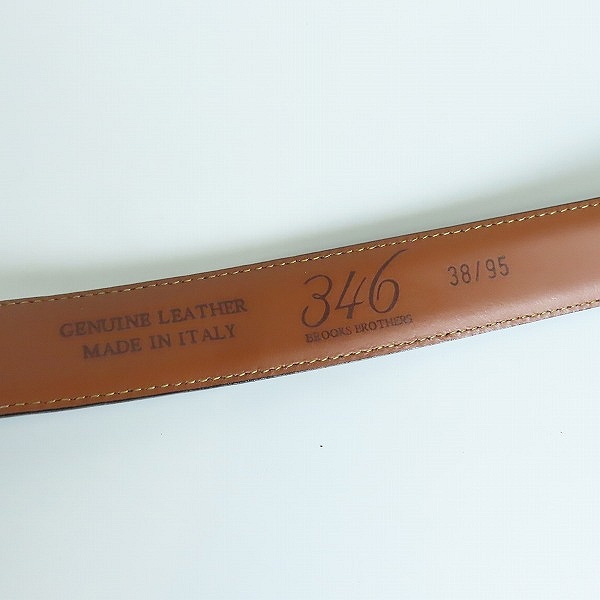 実際に弊社で買取させて頂いたBROOKS BROTHERS/ブルックスブラザーズ レザーベルト 3点セットの画像 6枚目