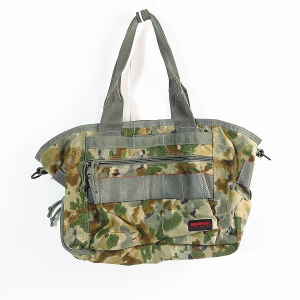 実際に弊社で買取させて頂いたBRIEFING/ブリーフィング EASY WIRE/イージーワイヤー 2WAY カモフラ トートバッグ