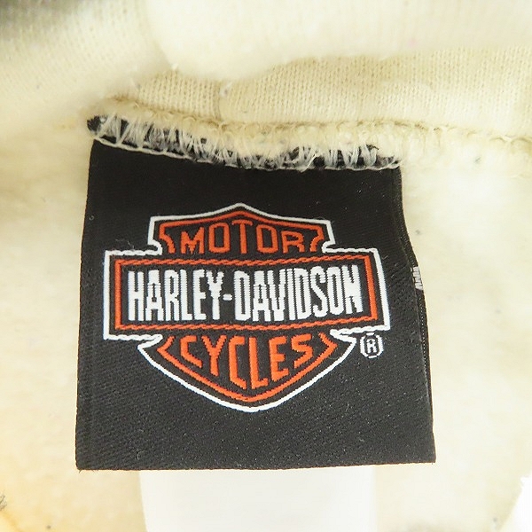 実際に弊社で買取させて頂いたHARLEY DAVIDSON/ハーレーダビッドソン プルオーバー パーカー/Lの画像 2枚目