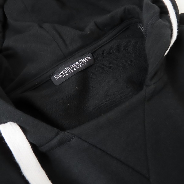 実際に弊社で買取させて頂いたEMPORIO ARMANI/エンポリオアルマーニ パーカー/ワッペン/Lの画像 7枚目