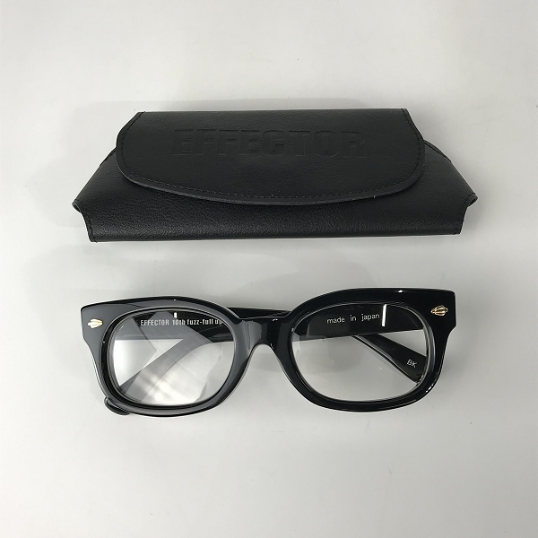 実際に弊社で買取させて頂いたEFFECOR/エフェクター 10th fuzz-full up/10周年記念モデル ファズ フル アップ 眼鏡/メガネ フレーム/アイウェアの画像 9枚目