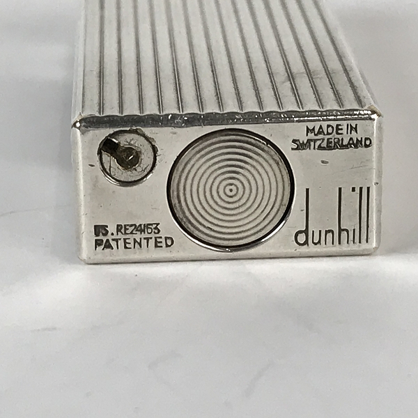 実際に弊社で買取させて頂いたdunhill/ダンヒル サイドローラー ガスライター シルバーの画像 4枚目