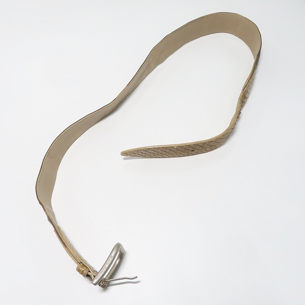 実際に弊社で買取させて頂いたDOLCE&GABBANA/ドルチェ&ガッバーナ ベルト カモフラ 迷彩 95-48の画像 9枚目