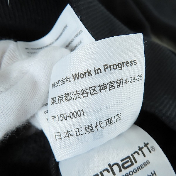 実際に弊社で買取させて頂いたCarhartt/カーハート 胸ロゴ刺繍 プルオーバーパーカー/Mの画像 5枚目