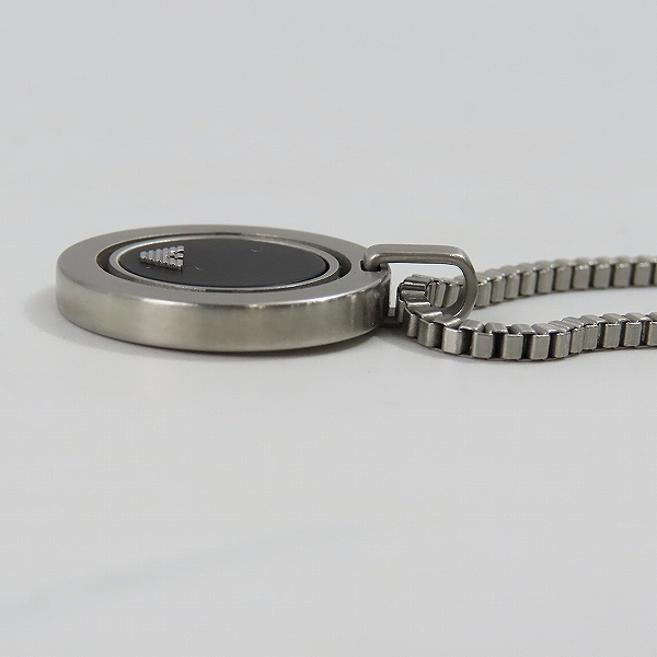 実際に弊社で買取させて頂いたEMPORIO ARMANI/エンポリオアルマーニ ラウンドロゴ チェーンネックレスの画像 3枚目