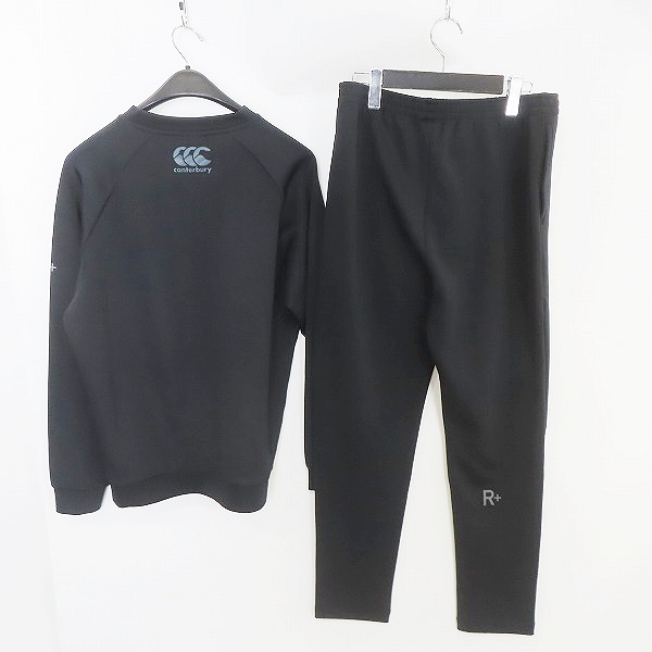 実際に弊社で買取させて頂いた 【未使用】CANTERBURY/カンタベリー ダフテックエアーライト クルーネック/パンツ/セットアップ RP43608/RP13607/Lの画像 1枚目