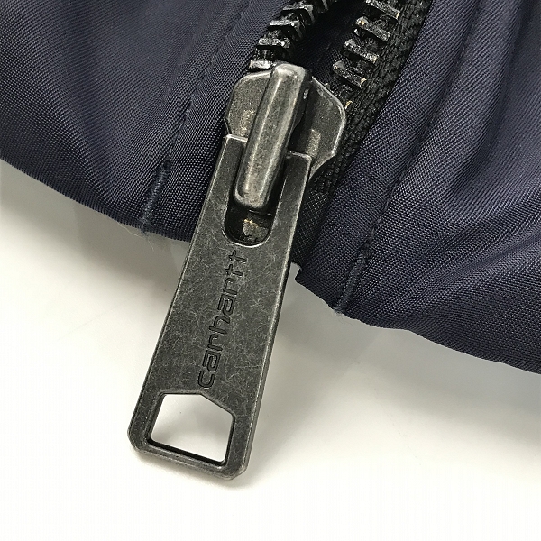 実際に弊社で買取させて頂いたcarhartt/カーハート 23 NEW YEAR JACKET MA-1/フライトジャケット/ブルゾン a231052-22f-1cxx/Mの画像 9枚目