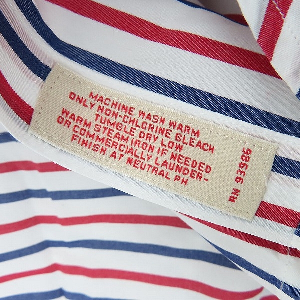 実際に弊社で買取させて頂いたBrooks Brothers/ブルックスブラザーズ ストライプ長袖シャツ XLの画像 3枚目