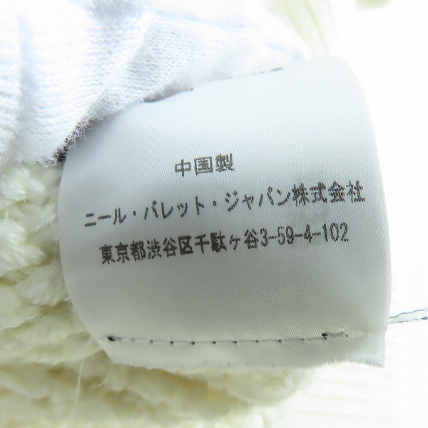 実際に弊社で買取させて頂いたNeIL Barrett/ニールバレット FW20 ケーブル編みクルーネックニット Lの画像 5枚目