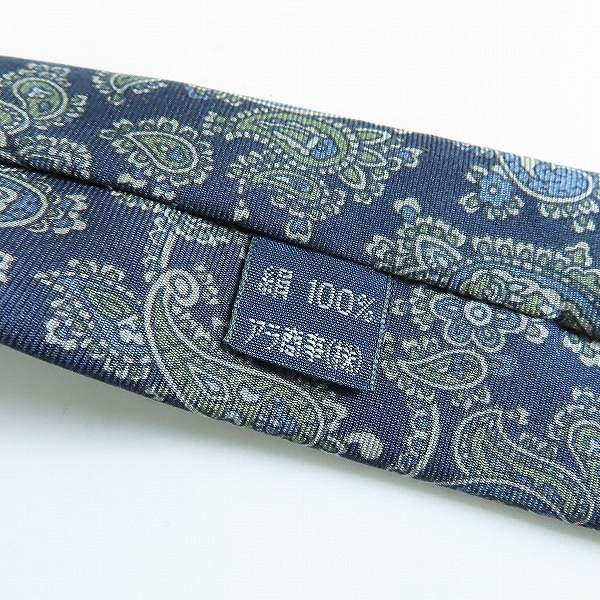 実際に弊社で買取させて頂いたBurberrys/バーバリーズ ネクタイ ペイズリー柄 の画像 5枚目