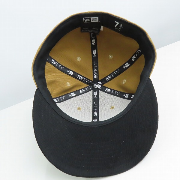 実際に弊社で買取させて頂いたNEW ERA×BACK CHANNEL/ニューエラ×バックチャンネル ブラウン/ブラック キャップ/帽子の画像 2枚目