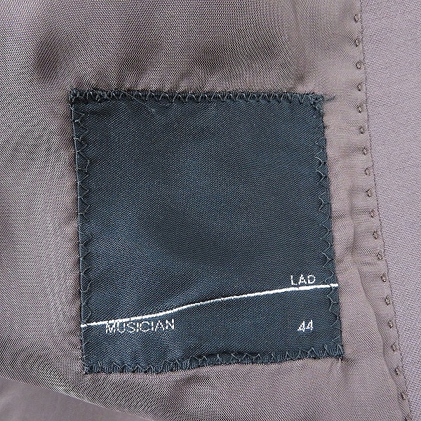 実際に弊社で買取させて頂いたLAD MUSICIAN/ラッドミュージシャン ウール チェスターコート 2211-306 /44の画像 2枚目