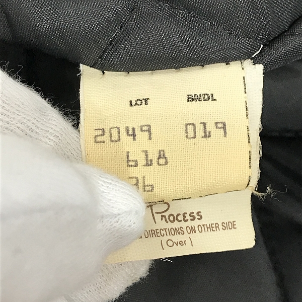 実際に弊社で買取させて頂いたPERFECTO by Schott/パーフェクト バイ ショット ダブルライダースジャケット 36の画像 3枚目