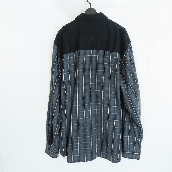 実際に弊社で買取させて頂いたHARLEY DAVIDSON/ハーレーダビッドソン チェックシャツ/長袖 2XLの画像 1枚目