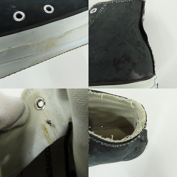 実際に弊社で買取させて頂いたCONVERSE/コンバース NO ID.  リメイク ハイカットスニーカー 1B908/26.0の画像 7枚目