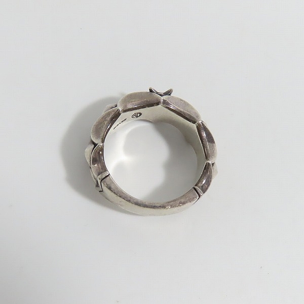 実際に弊社で買取させて頂いたBloody Mary/ブラッディマリー カラペスリング w/1サファイア 19号の画像 5枚目