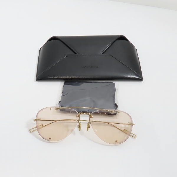 実際に弊社で買取させて頂いたDIOR HOMME/ディオールオム CHROMA1/クロマ サングラス/アイウェアの画像 9枚目