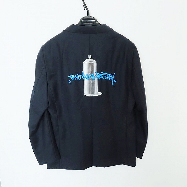 実際に弊社で買取させて頂いたHombre NinoxSTASH forUNITED ARROWS＆SONS/ユナイテッドアローズ アンド サンズ HN X STASH 22 EX BLAZER 5566-699-0185/XLの画像 1枚目