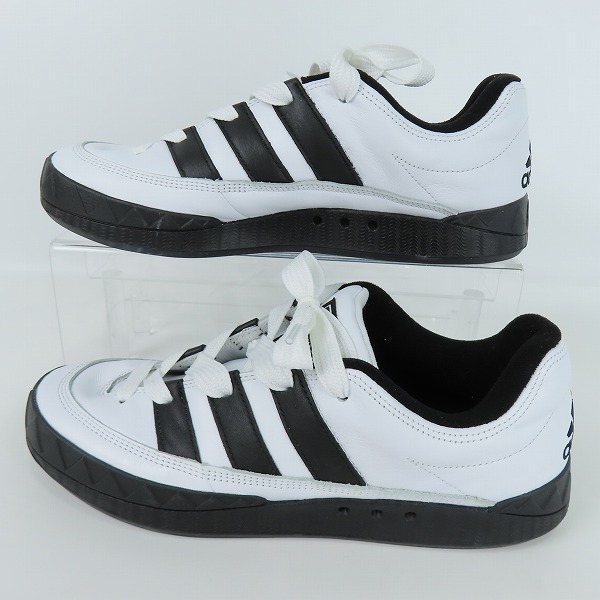 実際に弊社で買取させて頂いたatmos×adidas/アトモス×アディダス Adimatic "White/Black"/アディマティック "ホワイト/ブラック" ID7717/29.0の画像 3枚目