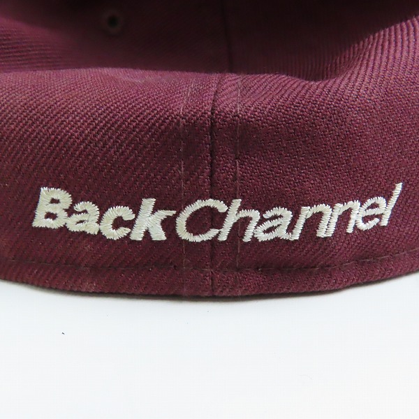 実際に弊社で買取させて頂いたNEW ERA×BACK CHANNEL/ニューエラ×バックチャンネル アーチロゴ 刺繍 キャップ/帽子の画像 7枚目