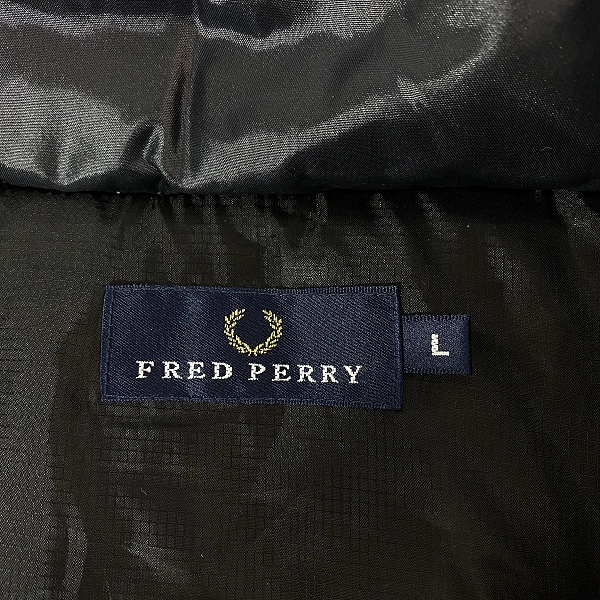 実際に弊社で買取させて頂いたFRED PERRY/フレッドペリー ダウンジャケット/Lの画像 2枚目