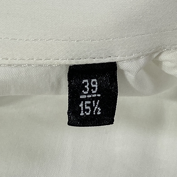 実際に弊社で買取させて頂いたEMPORIO ARMANI/エンポリオアルマーニ 長袖シャツ/ホワイト/39の画像 3枚目