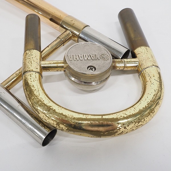 実際に弊社で買取させて頂いた★【ジャンク】YAMAHA/ヤマハ YSL-353/YSL353 テナートロンボーン 赤ベル/レッドブラス ハードケース付の画像 6枚目