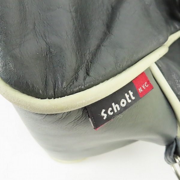 実際に弊社で買取させて頂いたSchott/ショット スカル 2WAY ボストンバッグ/ショルダーバッグの画像 7枚目