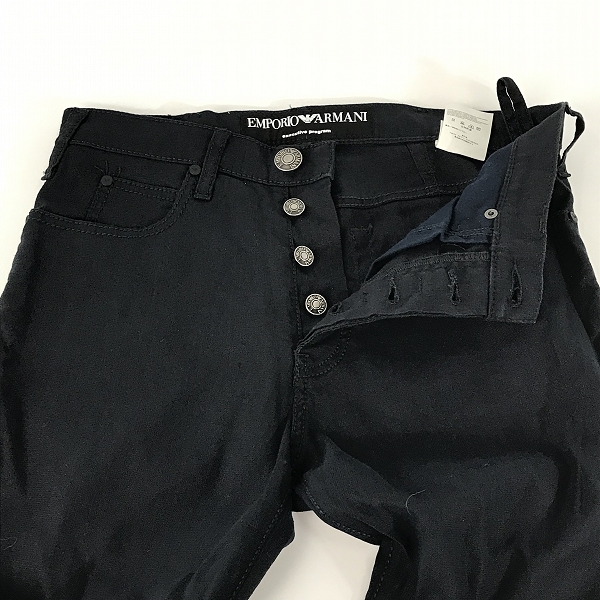 実際に弊社で買取させて頂いたGIORGIO ARMANI/ジョルジオアルマーニ リネン パンツ/31の画像 7枚目