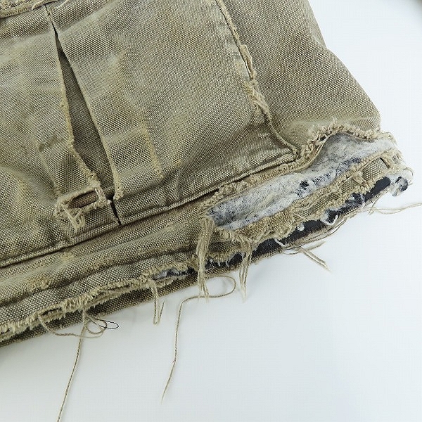 実際に弊社で買取させて頂いた【難有り】Carhartt/カーハート 80s～90s Duster Blanket Lined work jacket Detroit/デトロイトジャケットの画像 8枚目