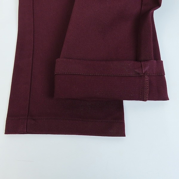 実際に弊社で買取させて頂いたDickies/ディッキーズ パンツ ボトムス ボルドー 30の画像 5枚目