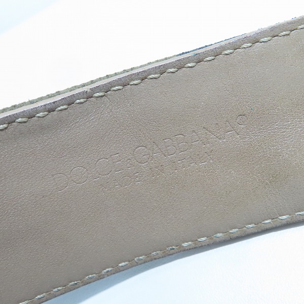 実際に弊社で買取させて頂いたDOLCE&GABBANA/ドルチェ&ガッバーナ ベルト カモフラ 迷彩 95-48の画像 3枚目