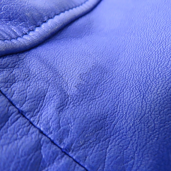 実際に弊社で買取させて頂いたNO ID. /ノーアイディ レザー ダブルライダースジャケット/1の画像 6枚目