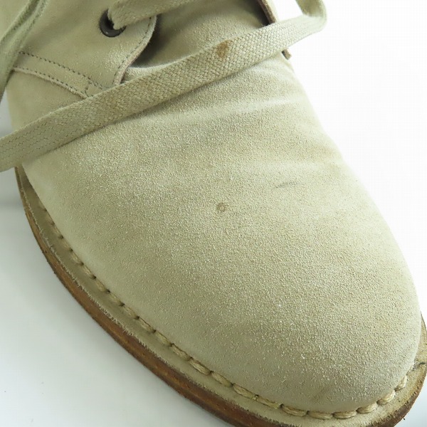 実際に弊社で買取させて頂いたBOTTEGA VENETA/ボッテガ ヴェネタ チャッカブーツ スエード/42の画像 6枚目