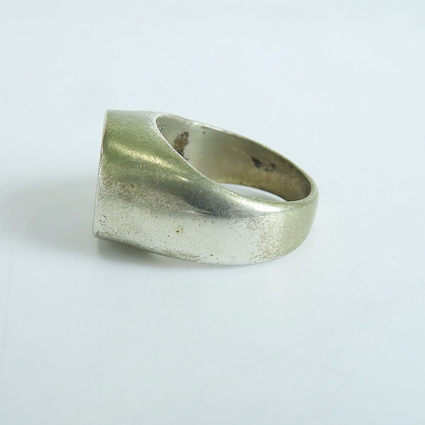 実際に弊社で買取させて頂いたSTANLEY GUESS/スタンリーゲス ラウンドウッド ロゴ リング 20号の画像 2枚目