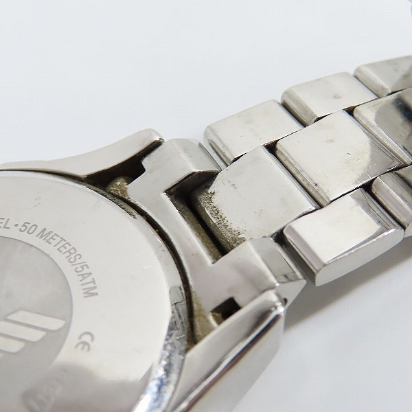 実際に弊社で買取させて頂いたEMPORIO ARMANI/エンポリオアルマーニ クロノグラフ 腕時計 AR-0673【動作未確認】の画像 5枚目