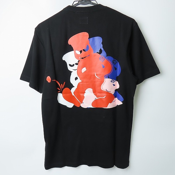 実際に弊社で買取させて頂いた【未使用】C.P.COMPANY/シーピーカンパニー Tシャツ 08CMTS286A ブラック Lの画像 1枚目