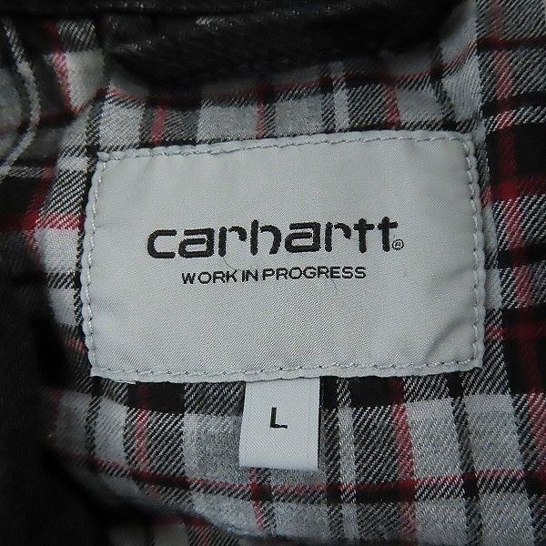 実際に弊社で買取させて頂いたCarhartt/カーハート WIP /ジップアップデニムジャケット/Lの画像 2枚目