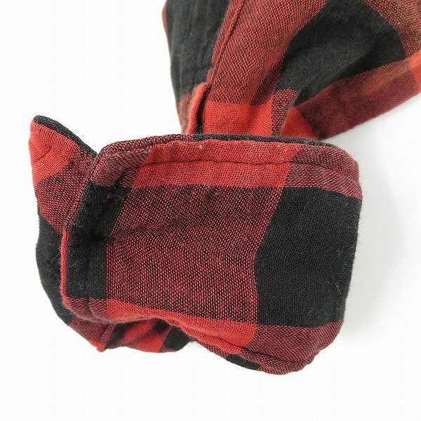 実際に弊社で買取させて頂いたMARBLES/マーブルズ 長袖チェックシャツ 38の画像 9枚目