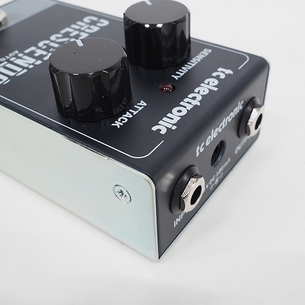 実際に弊社で買取させて頂いた【美品】TC ELECTRONIC/ティーシーエレクトロニック CRESCENDO AUTO SWELL オートスウェル エフェクター/動作確認済の画像 3枚目